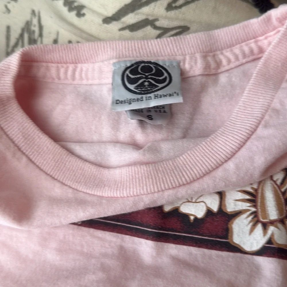 HIC Hibiscus Pink Women's Short Sleeve Tee - Picture 5 of 5